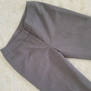 NINE WEST GRAY STRETCH FRONT DRESS PANTS